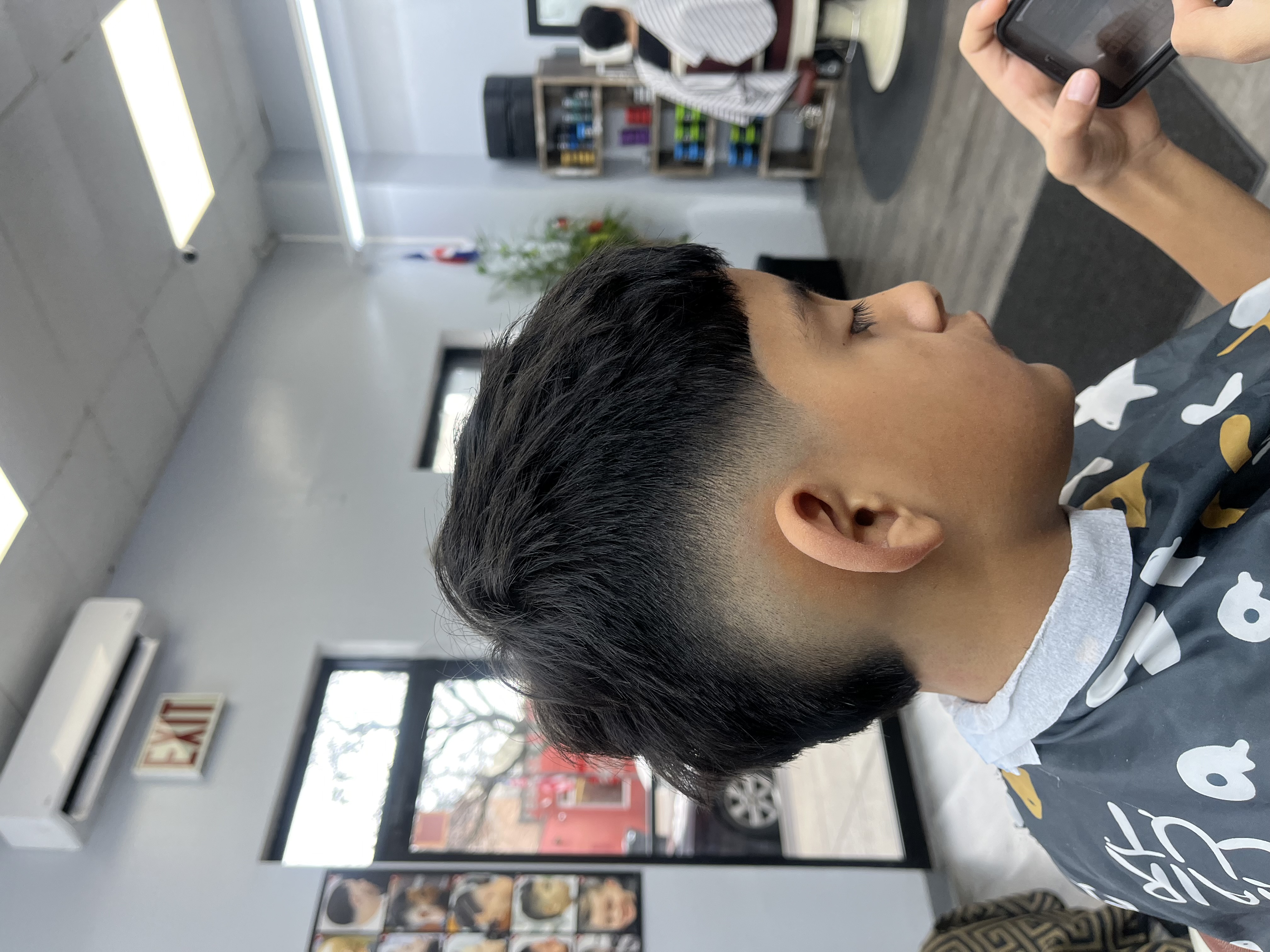 Youth fade and textured top from Jessi G Style